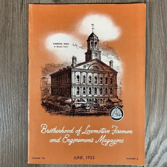 Brotherhood of Locomotive Firemen and Enginemen's Magazine Lot Of 3 1953 Jun-Aug - Picture 2 of 7
